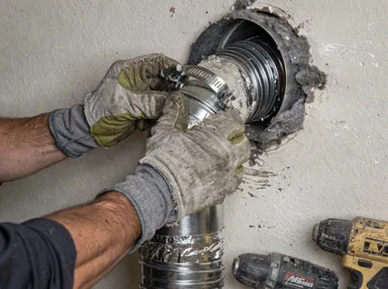 Dryer Vent Hose Installation in Fort Myers