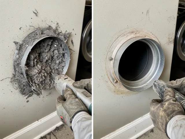 Professional clogged vent cleaning by Fort Myers Dryer Vent Cleaning in Fort Myers