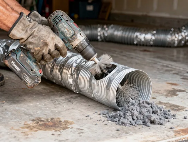 Professional duct cleaning by Fort Myers Dryer Vent Cleaning in Fort Myers