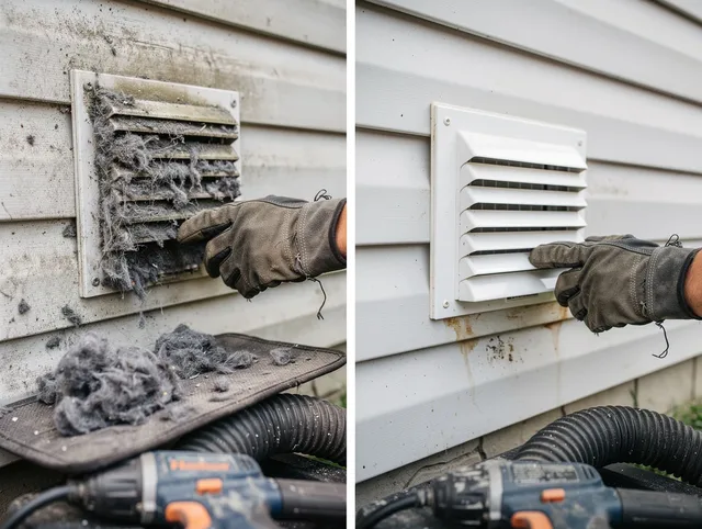 Residential dryer vent cleaning by Fort Myers Dryer Vent Cleaning in Fort Myers